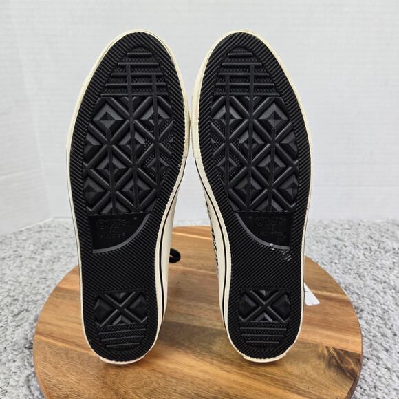 Converse Womens 9 CTAS All Star Ox Gemma Low Black White Oreo Y2K Daily Sneakers - Picture 8 of 12